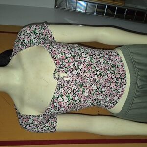 Floral Pink Women's Top